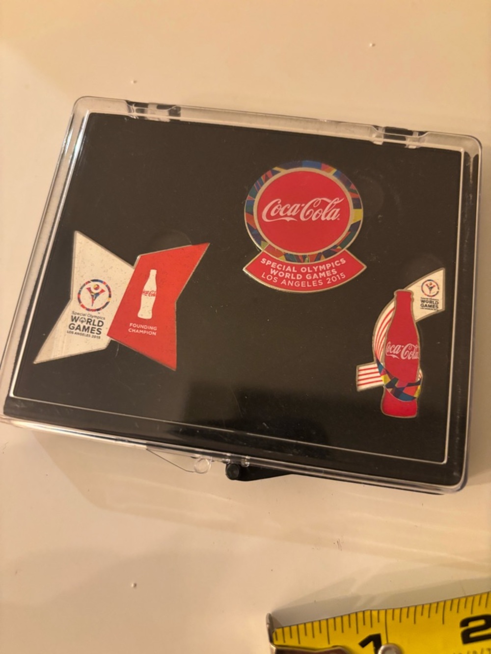 Coca-Cola Pin Set 2015 LA Special
Olympics World Games
Collector Souvenir